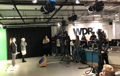 Gesamtschule Eifel beim WDR in Köln