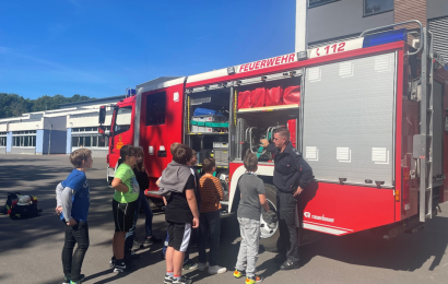 Hilfsbereitschaft und Engagement: Die Feuerwehr-AG an der Gesamtschule Eifel